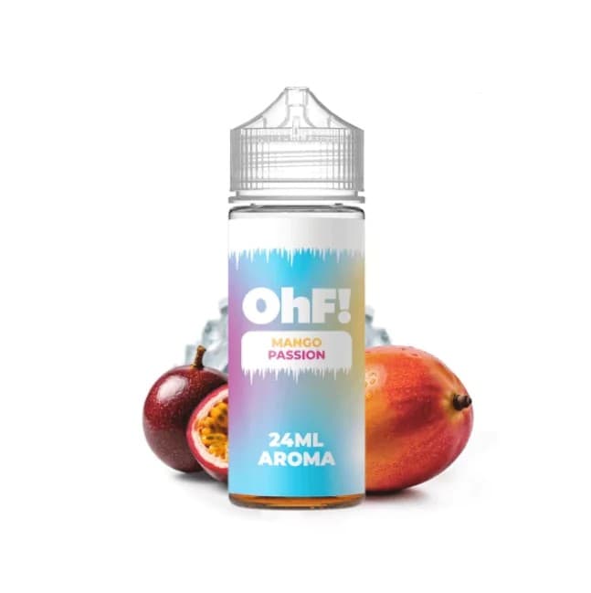 Předplněný nikotinový e-liquid OhF! Ice Mango Passion 3 mg 60/40 120 ml