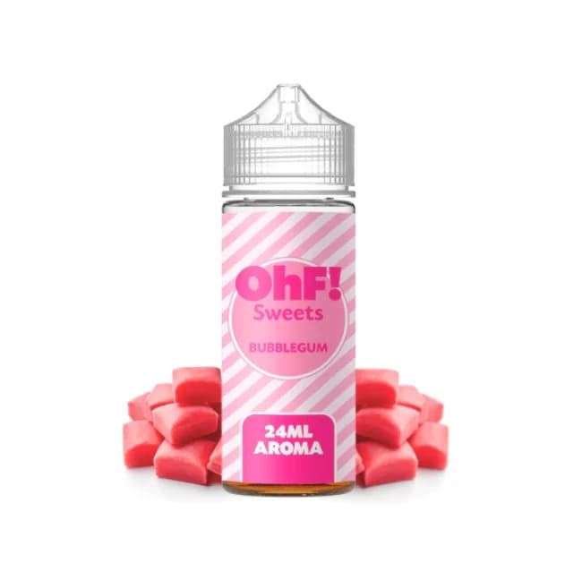 Prefilled OhF! Sweets Bubblegum 3mg 60/40 120ml Nicotine E-liquid