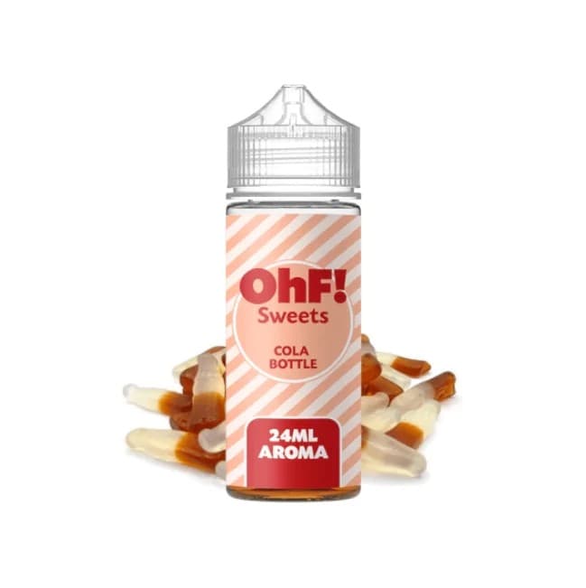 Prefilled OhF! Sweets Cola Bottles 6mg 60/40 120ml Nicotine E-liquid