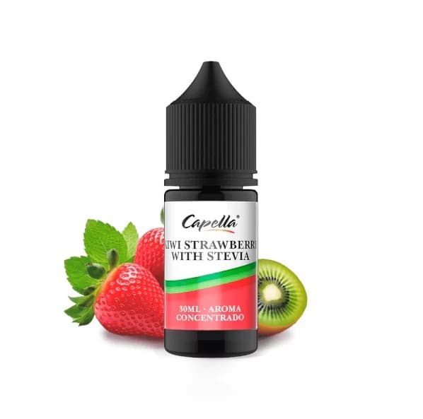 Capella Kiwi Strawberry With Stevia Flavour Concentrate 30ml