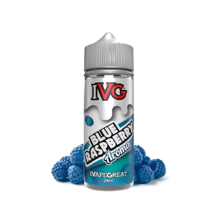 Prefilled IVG Blue Raspberry 6 mg 120 ml 60/40 Nicotine E-liquid