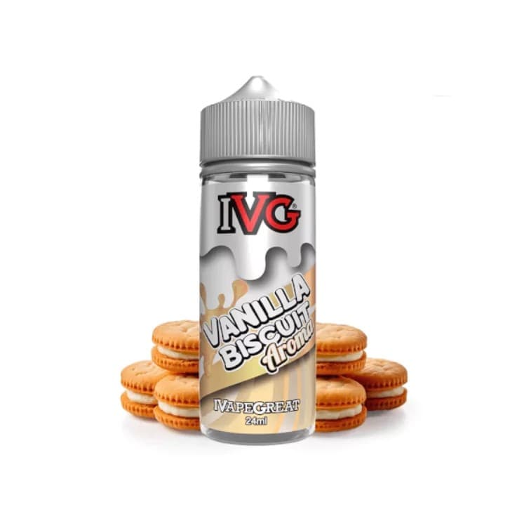 Prefilled IVG Vanilla Biscuit 6mg 120ml 60/40 Nicotine E-liquid