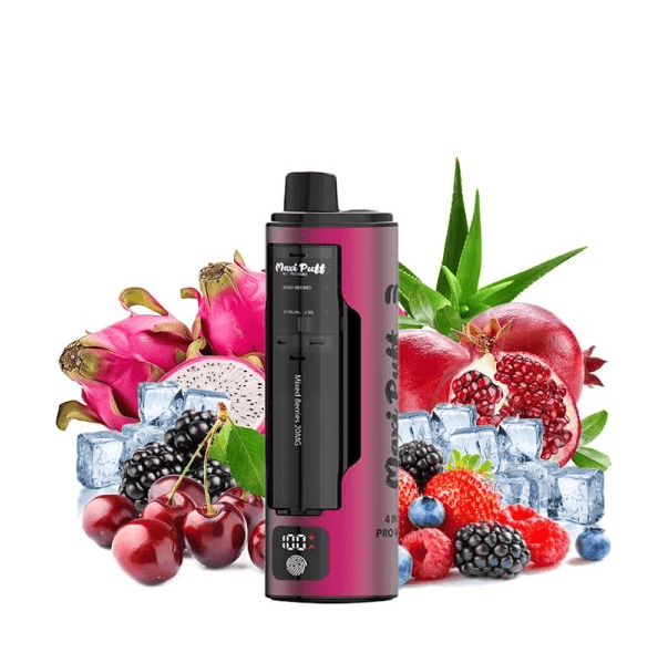 Maxi Puff Pro Max 4in1 100k puffs 20mg Magenta