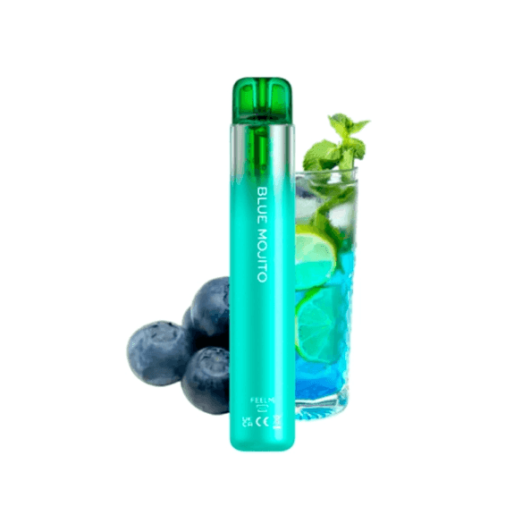 Vozol Neon 20mg 1000puffs Blue Mojito Disposable Vape