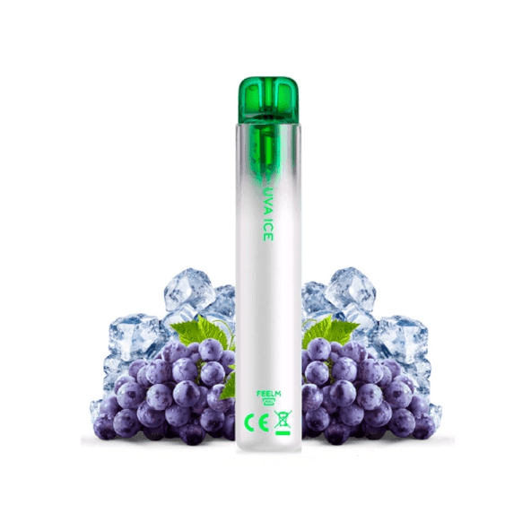 Vozol Neon 20mg 1000puffs Grape Ice Disposable Vape