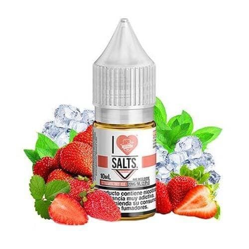 Mad Hatter I Love Salts Strawberry Ice 10ml 20 mg Nicsalt e-liquid