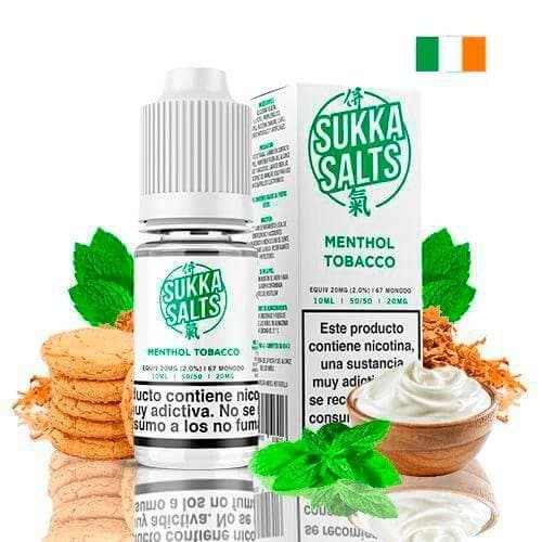 Sukka Salts Tobacco Menthol 10 ml 20 mg Nic Salt e-liquid
