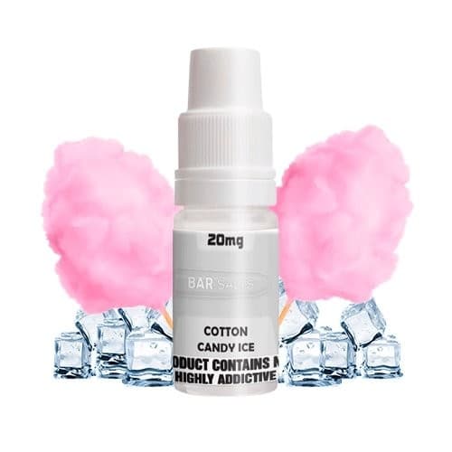 Bar Nic Salts Cotton Candy Ice 10 ml 20 mg E-Liquid